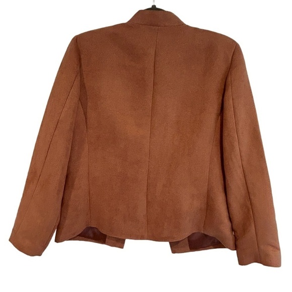 CHICOS WOMENS LINED BLAZER JACKET IN MUAVE, US SIZE 8 - Picture 2 of 5